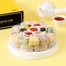 빚고을 떡케이크 2호(5-6인용) 생일선물, 1박스, 1.325kg