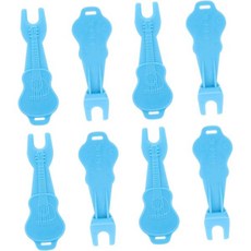 키산젤 10개 세트 끈 휴대용 기타 줄 리프터 인체공학적 감개 초보자 및 전문가용, 키산젤 10개 세트 끈 휴대용 기타 줄 리프터 인체공학