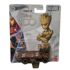 Hot Wheels 핫휠 디즈니 100 그루트 캐릭터 자동차 1:64 스케일 마블 수집용 장난감 자동차_154022, Hot Wheels 디즈니 100 그루트 캐릭터 자동차
