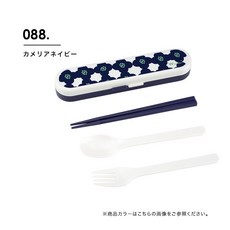 WPC 環保餐具組 筷子/叉子/湯匙 日系文青風格 適合野餐與便當, 藍花(現貨), 1個