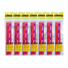 키모니 하이 소프트 레전드 오버그립 플라워 KGT137, 7개, Red