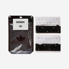 매장정품 아디다스 오리본 3 신발끈 - BLACKWHITE LC8180 346050