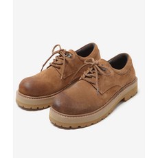 [국내정품] [1월 19일 배송] 위더로드 더비 슈즈 WTRD1120-1 샌드맨 4홀 더비슈즈 카멜 워싱 [230~290MM] 229171