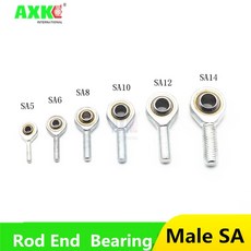 1PCS 내부 구멍 메트릭 14MM 엔드 남성 오른쪽 왼쪽 5MM SA 스레드로드 POSA 베어링