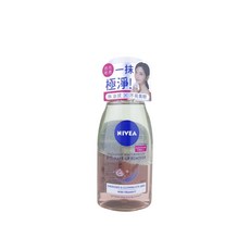 NIVEA 妮維雅 眼唇卸妝液 溫和保濕 深層清潔 輕鬆卸除防水彩妝, 1件, 極淨透亮眼部卸妝液 125ml(粉色), 125ml