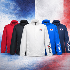 한국 대한민국 팀코리아 경량 바람막이 자켓