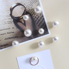 펄진주마그넷 9P set 냉장고 현관문 인테리어 사무실 자석 작지만 강력한 귀여운 마그넷, 펄진주마그넷 10pcs 세트 자석