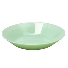 이케아 오프타스트 파스타접시 그릇 강화유리 라이트그린 20cm, 기본선택, 1개