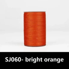 팔찌 목걸이 구슬 코드 제작 폴리에스터 가죽 m DIY 공예 스레드 바느질 40 0.65mm 예술 왁스 라운드 주얼리, 0.65 mm Diameter, SJ060- bright orange, 1개