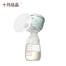 十月結晶 一體式電動吸奶器, 配件：主機綠, 1個