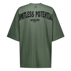 UFC SPORT 짐웨어 메가핏 반팔 티셔츠 라이트카키 U2V3116LK 2455249