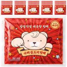 곰도리 발열작열 초대용량 포켓용 핫팩 160g, 20개