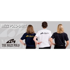 國華撞球 MEZZ限量 後背MEZZ大字款 短袖POLO衫 撞球運動休閒服飾, 1個, 藍,XL