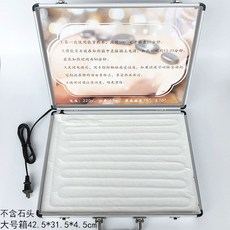 火山能量石SPA熱石套裝 美容院養生背部按摩石頭加熱箱熱敷石砭石 SPA熱石火山能量石 恆溫加熱箱 能量按摩石, 大號箱