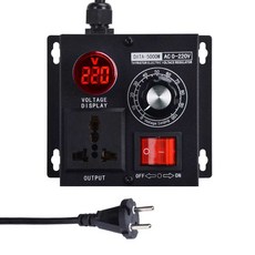 교류 AC 조정기 제품 SCR 레귤레이터 전압 전압, 1개, 1. 유럽형 플러그