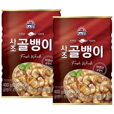 사조 자연산 골뱅이 400G, 2개