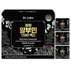 닥터라보 고함량 침향 알부민 1500 맥스 HACCP 인증, 4박스, 90정