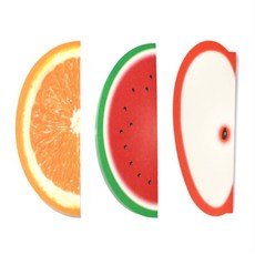 사라샵 메모지 데스크장식품 과일모양, 사과