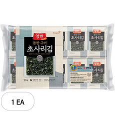 양반 돌판구이 초사리김 9매 x 20봉, 80g, 1개