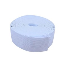 재봉 의류 바지 액세서리용 10미터 평평한 탄성 밴드 고무 신축성 벨트 DIY 원단(흰색 5/8인치(15mm) x 10미터), White, 3/4" (20mm) x 10 Meters, 화이트, 1개
