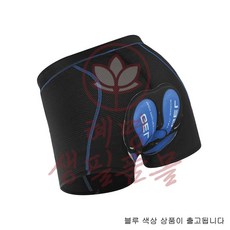 자전거 쿠션 팬츠 L 블루