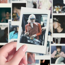 BIGBang 160張 權誌龍ins拍立得小卡貼 畵帥氣愛豆應援diy手賬防水, 全面升級【圖片超清+防水不脫膠】,80張不重複【高清】