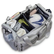 하이로나 스포츠 헬스장가방 축구 더블백, 라이트그레이, 1개