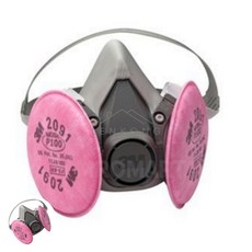 이렌콩 방독마스크 산성가스용 정화통 6002K 2개입 산업마스크 방진필터 작업용마스크, 1