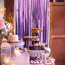 반짝이 파티 커튼 노랑색커튼 노랑커튼 반짝이수술