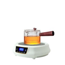 110V美規電陶爐 茶爐 家用電爐 800W, 便攜的, 110V美規 - 800W珍珠白側把壺