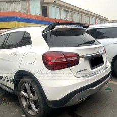메르세데스 GLA X156 루프 스포일러 GLA200 GLA250 GLA45 AMG ABS 무도색 호환, 광택 있는 검정색