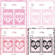 [벨벳STORE] 바인더대지 러블리캣 80장 포카뒷대지 포카대지 바인더 뒷대지