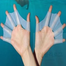 심플리로그 실리콘 물갈퀴 장갑 2p세트 M 개구리장갑
