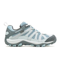 (女)【MERRELL】 ALVERSTONE 2 GORE-TEX 防水健行鞋 淺灰/淺藍 ML037038