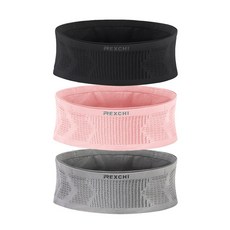 運動腰帶 多功能針織高彈力隱形運動腰帶 跑步腰包 登山腰包 防盜腰包 護照包 多收納空間 手機腰包, 石英灰