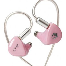 EPZ G20 in Ear Monitor Earphones HiFi Music IEM for Gaming Earbuds with Mic 3.5mm and TypeC Detach, EPZ Pink