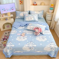 NYDIA 여름 귀여운 산리오 캐릭터 헬로키티 냉감 에어컨 이불