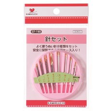 KAWAGUCHI 河口牌 針セット 綜合手縫針組, 1個