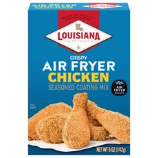 루이지애나 피시 프라이 프로덕트 피시 프라이 에어 프라이 Louisiana Fish Fry Product Fish Fry Air Fry Chicken Coating Mix, 5 Ounce (Pack of 1), 1개