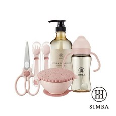 小獅王辛巴 美味曲奇兒童餐具組, 栗粉+送奇哥紙袋, 1個