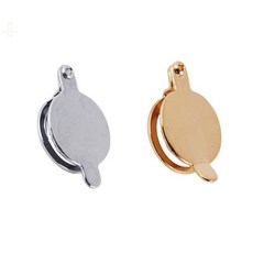박프로센터 실내용 외시경커버 12.4mm 현관문용 현관문안전장치 사생활보호외시경커버, 크롬