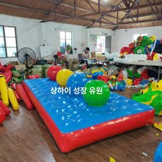 에어사다리 야유회 놀이기구 게임 풍선, 볼형 장애물, 1개