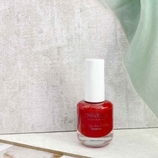 Ostar心緹 台灣製造生產 法國原料15ml快乾指甲油-紅 免烤持久速乾 護甲油 紅色, 1個, 15ml快乾指甲油-紅, 15ml