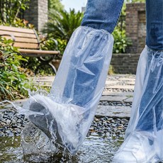 윈디즈 신발방수커버 장마신발 방수신발커버, 투명, 10개