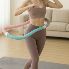 루틴인사이드 스프링훌라후프 전신용 뱃살다이어트 훌라후프, 1개, 단일, 1kg