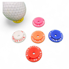 골프티꽂이 숏티겸용 나이스버디링 12개, 1세트, 혼합컬러