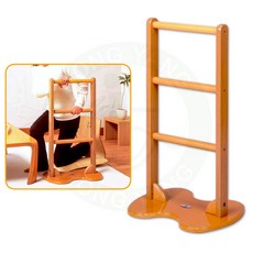 日本移動式扶手 B型 起身扶手 安全扶手 無障礙輔助手把 木質扶手, 1個