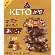 ATKINS 焦糖杏仁巧克力, 1個, 240g