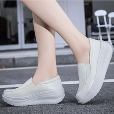 여자슬립온 여성슬립온 간호화 슬립온 키높이슬립온 로퍼 빅사이