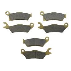 Holdia 세라믹 브레이크 패드 세트 전면 및 후면 Can-Am Outlander 450 500 570 650 700 850 1000 HD5 HD7 PRO 2